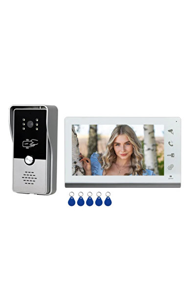 Cristalis Sale Video intercom system with 7-inch screen, CRISTALIS SALE™, Video intercom with 5 access keys
