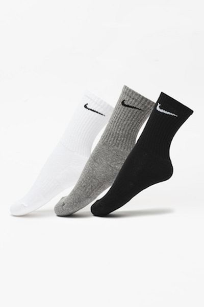 Nike , Unisex Dri-Fit Training Socks Set - 3 Pairs, Multicolor