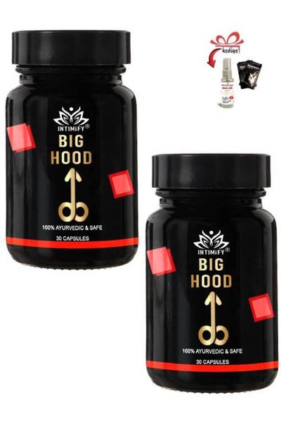 Breeze Intımıfy Big Hood Erkekler İçin Destekleyici 30'lu x 2 ad+ Masaj Yağı