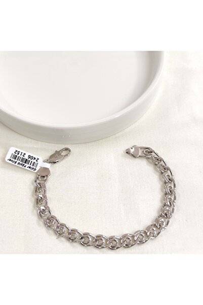 Güler Yüzlü Silver سوار XUPING 7 ملم نونا أبيض 19 سم