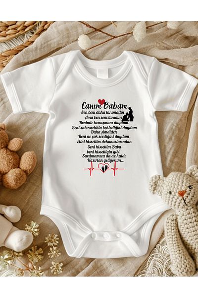 lupi You'Re Becoming a Mother, You'Re Becoming a Father, Baby Bodysuit