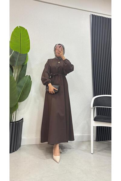 BRN IŞIK TESETTÜR Helen Tesettür Elbise