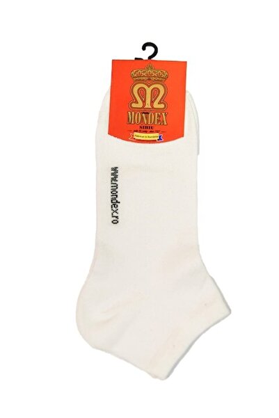 MONDEX Short Socks for Men, Mondex, White, Size 43-46