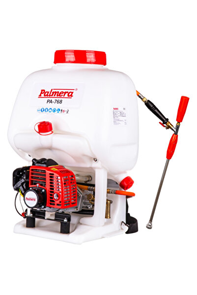 Palmera PA 768 2T 1bg 0.75kW 25cc 25bar 25lt 12m 9.5kg 2T Benzinli Sırt Tipi ...
