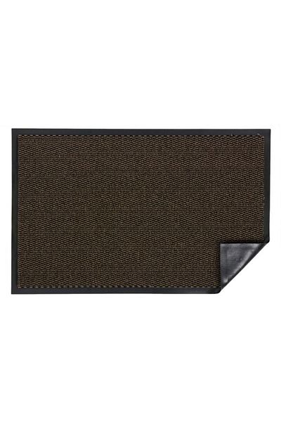 TOPI TOY Entrance door mat, 80x50 cm, brown with black