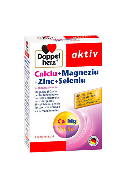 Other Calciu + Magneziu + Zinc + Seleniu, 30 Tablete, Doppelherz