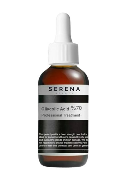 serena beauty 70% Glycolic Acid Peeling – Professional Level Skin Renewing Chemical Peeling Solution
