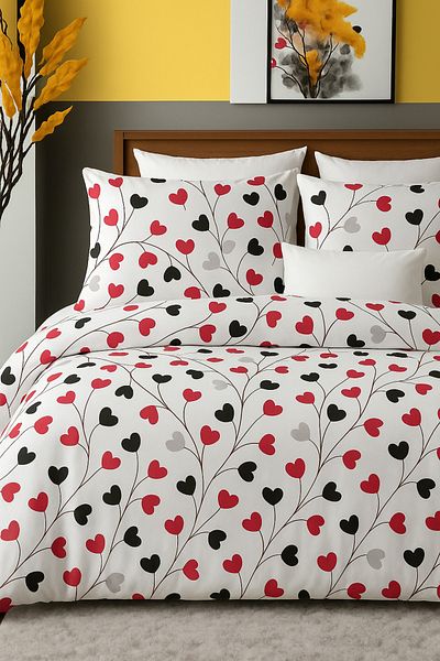 moke e ticaret Double Duvet Cover Set with Rubber Sheets