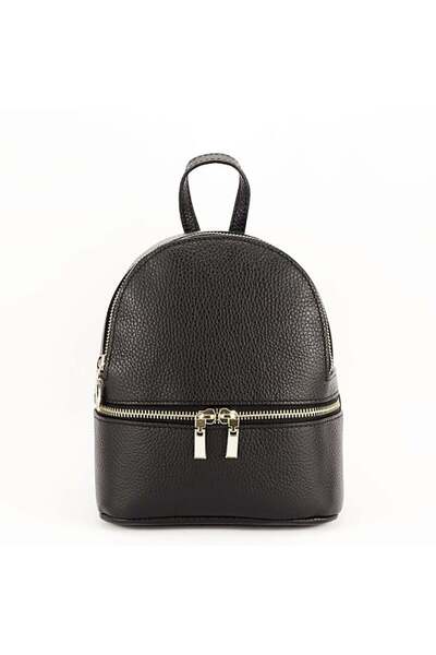 SOFILINE Rucsac mic din piele naturală neagră Ana 122