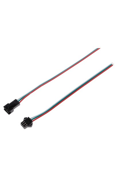 DEMİRLED 3 Lü SM Kablo Gruplama 3 Pin JST Kablo Takım Dişi-Erkek (5 Adet)