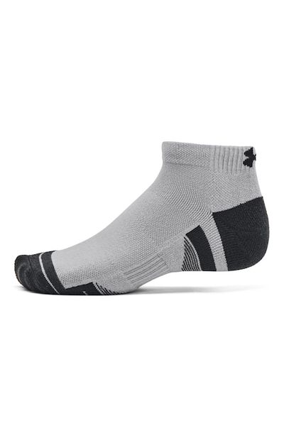 Under Armour Șosete de antrenament unisex - 3 perechi, gri, mărimea L