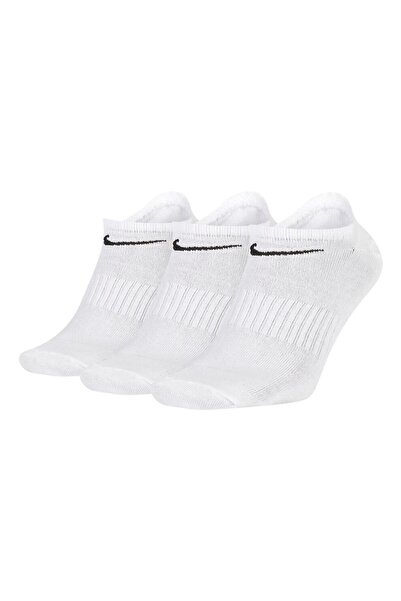 Nike - Unisex training short socks set - 3 pairs, White, L