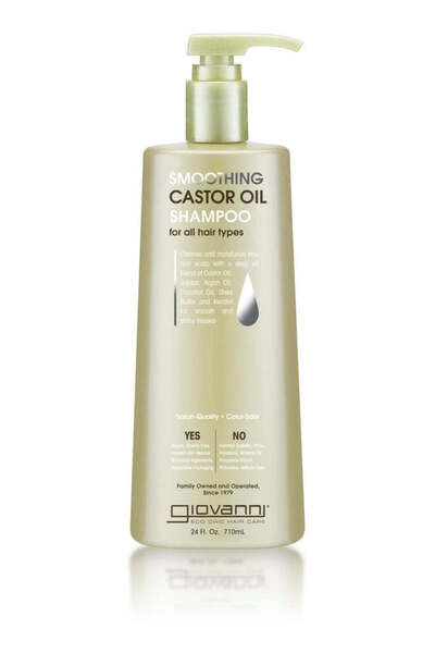 Giovanni جوفاني شامبو زيت الخروع تنعيم الشعر 710 مل