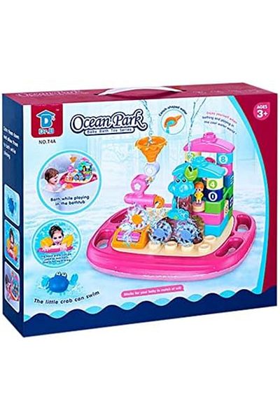 Generic Kids' Bath Toys Ocean Park with Building Blocks