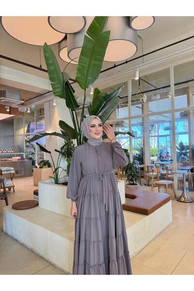 NİLNUR MODA AZRA 5 ΕΠΙΠΕΔΗ ΦΟΡΕΜΑ ΜΕ ΚΥΜΑΤΕΣ