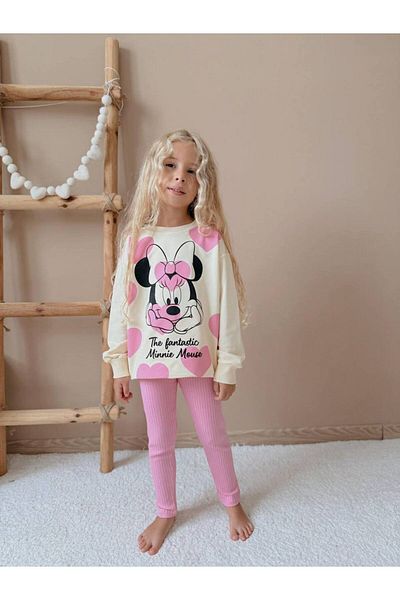 joyEm Girl's Heart Printed Tights Suit