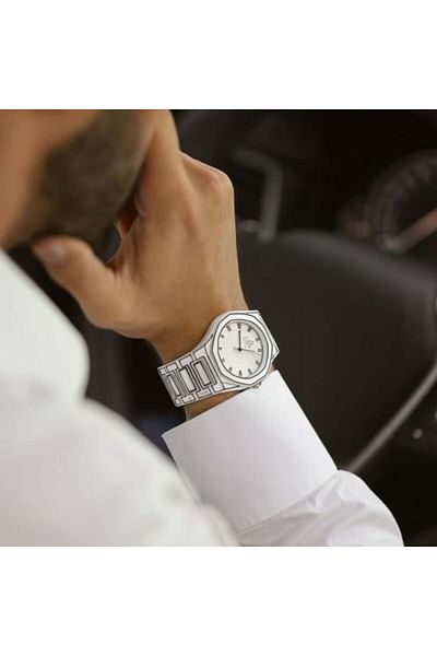catera White Carbon Fiber Watch EM037