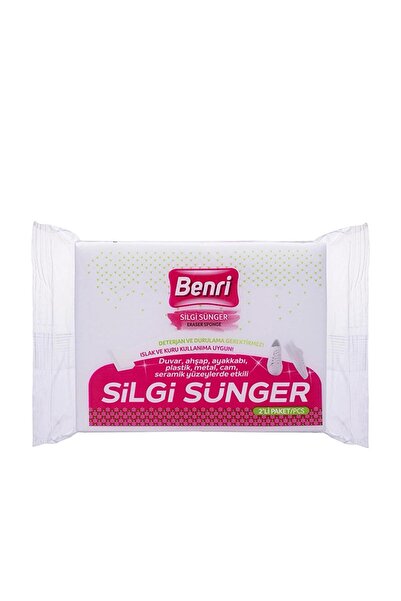 Benri Silgi Sünger 2'li