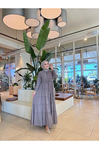 NİLNUR MODA AZRA 5 ΕΠΙΠΕΔΗ ΦΟΡΕΜΑ ΜΕ ΚΥΜΑΤΕΣ