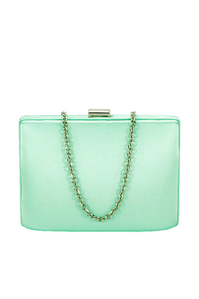 Diana&Co Τσάντα clutch σε χρώμα μέντας DYX3335-2 05