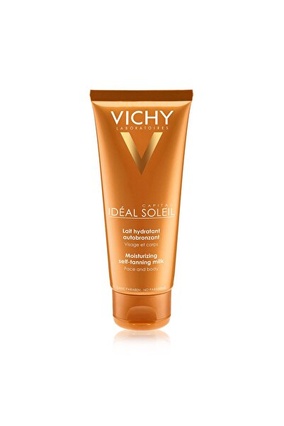 Vichy فيتشي حليب مرطب للتسمير الذاتي كابيتال ايديال سوليل 100 مل