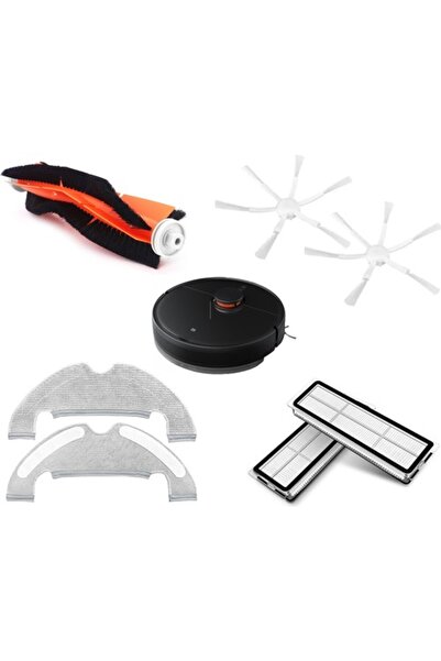 srfn ticaret Σετ αναπλήρωσης συμβατό με Xiaomi Mi Robot Vacuum Mop 2 Ultra STYTJ05ZHM - 7 τεμάχια