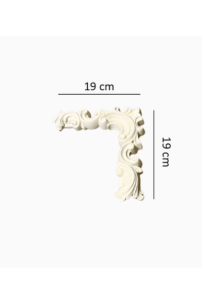 Fusion Decor Corner ornament 100E for decorative belt 2.5 cm
