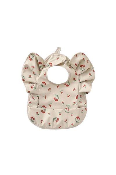Mixbo Waterproof Bib for Babies and Children, 6-18 months, Mixbo, Cherry Pattern