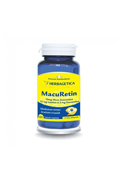 herbagetica Macuretin, 60 capsule,