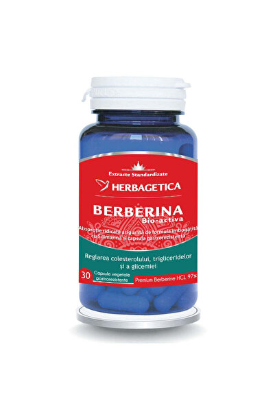herbagetica Βερβερίνα βιο-ενεργή, 30 κάψουλες,