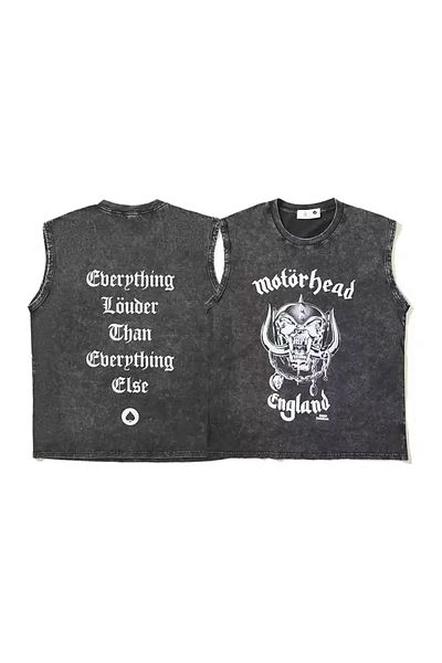 weywot Mötörhead England Printed Washable Unisex Oversize Undershirt