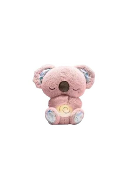 OEM Koala plush toy with breathing sounds, music and light