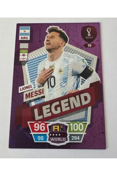 Panini Lionel Messi Legend Card Qatar World Cup