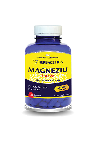 herbagetica Magneziu Forte, 120 capsule,