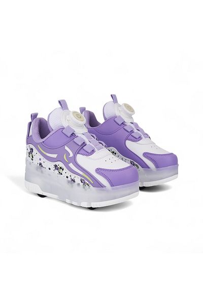 p papuccum ortopedi çocuk ayakkabıları Children's Skating Lighted Sports Shoes & Wheel Sneakers