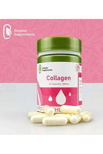 Simplee Supplements مكمل سيمبلي الكولاجيني، 60 كبسولة، 500 ملغ