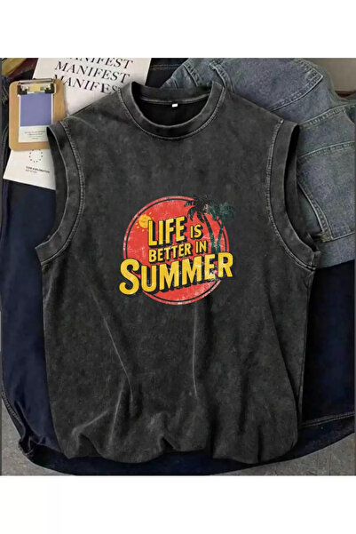 weywot Line Summer T-shirt imprimat unisex oversize lavabil