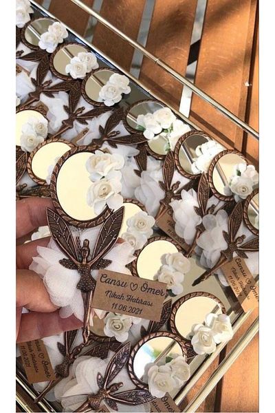 Larmina Decoration 25 White Gift Mirrors
