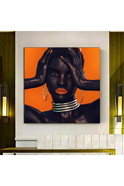 idora Slika na platnu afričke žene, ženski portret afro, modna umetnost, diza...