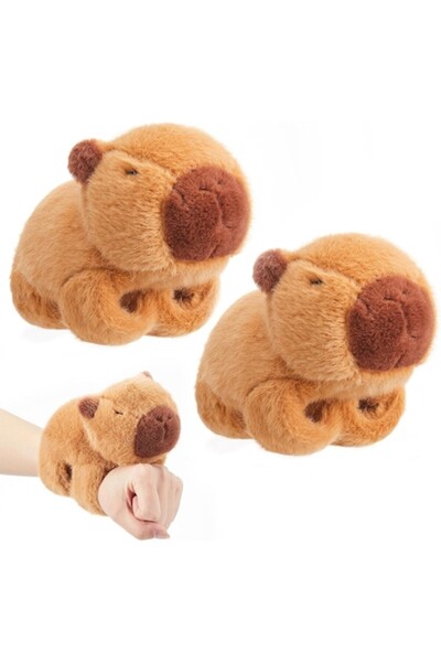 OEP Set 2 Bratara Capibara jucarie pufoasa, Bratari Capybara, Stnqtsrv