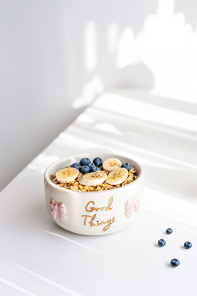 SİNEM YAMAN HOME GOOD THİNGS 12 CM KASE / EL YAPIMI SERAMİK BOWL KASESİ