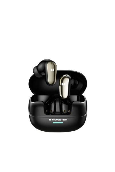 MONSTER Bluetooth Headphones MQT52 with ENC Noise Cancellation, Hi-Fi Sound, and Low Latency