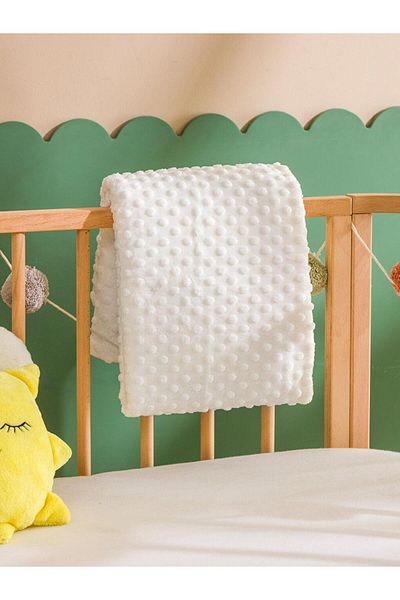 LC Waikiki Wellsoft Bud Patterned Baby Blanket 90X110 cm (W5)