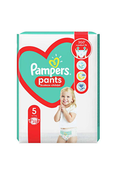 Pampers Scutece pentru bebelusi Active Baby Pants, Marimea 5, 12-17kg, 22 Buc...