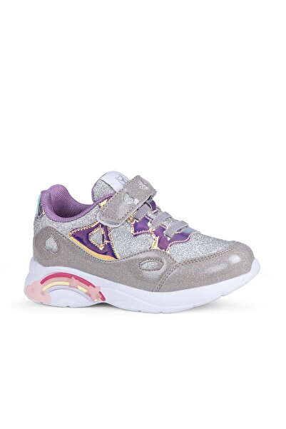 BUCKHEAD Buck4348-004 Diana Girls' Lighted Sports Shoes Gray