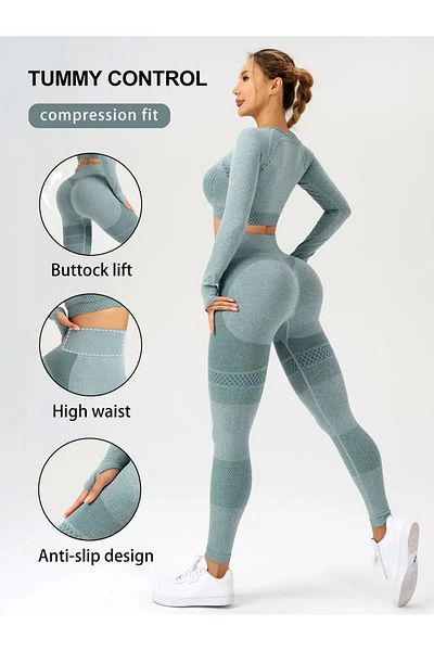 CEDAN High Waist Yoga Pants, High Elasticity Running Fitness Workout Leggings, Women's Activewear