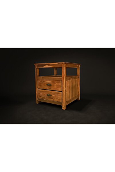 İZMİRMASİF Riot Komodin – Doğal Ahşap, Modern ve Şık Tasarım, 2 Yıl Garantili