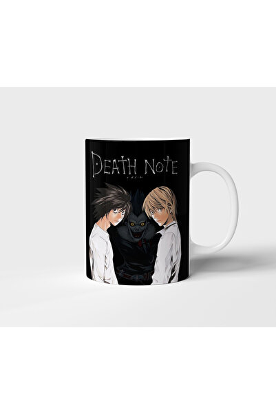 aknhediyelik Ryuk Yagami Light L Death Note Anime Tasarım Kupa - Hediyelik Kupa