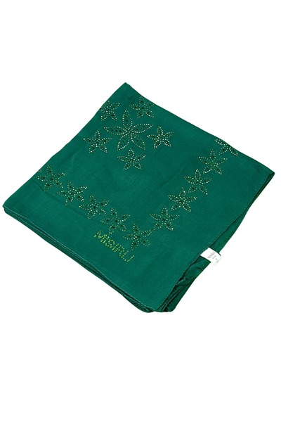 mim eşarp Eșarfe egiptene Esarfă din bumbac cu pietre - 100x100 cm