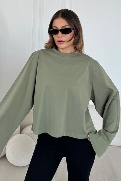 C&City Wide Sleeve Oversize 2 Pack T-Shirt 965 Khaki/Smoked